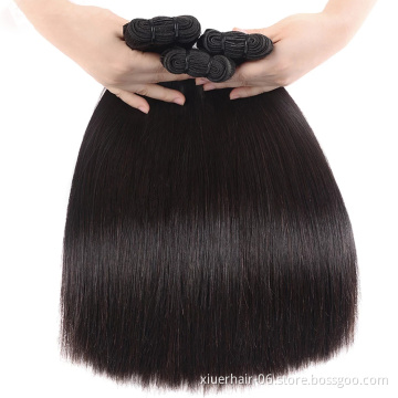 Vendor Weaves Double Drawn Mink Unprocessed Cuticle Aligned  Woman Virgin Brazilian Hair Bundles